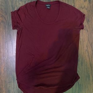 Plain Burgundy/Red T-shirt :))
